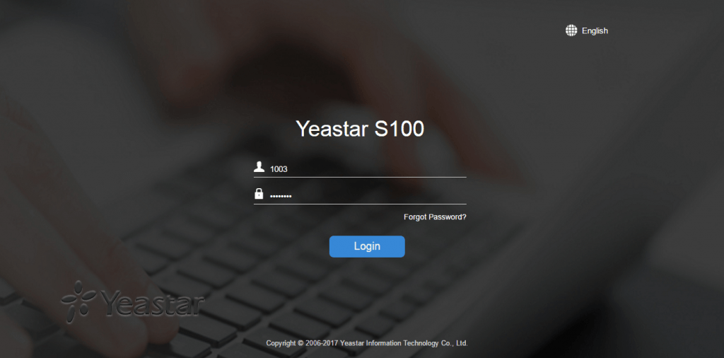 User Portal - Yeastar S-Series Voip Pbx