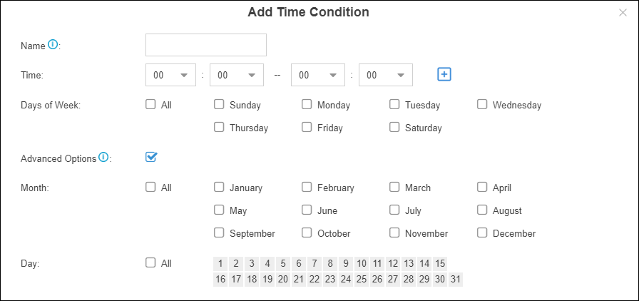 Time Conditions And Time Groups In Yeastar Voip Pbx