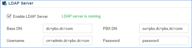 Enable Ldap Server On S-Series Voip Pbx