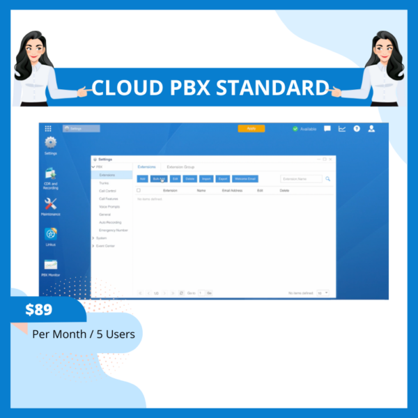 Cloud Pbx Singapore - Standard